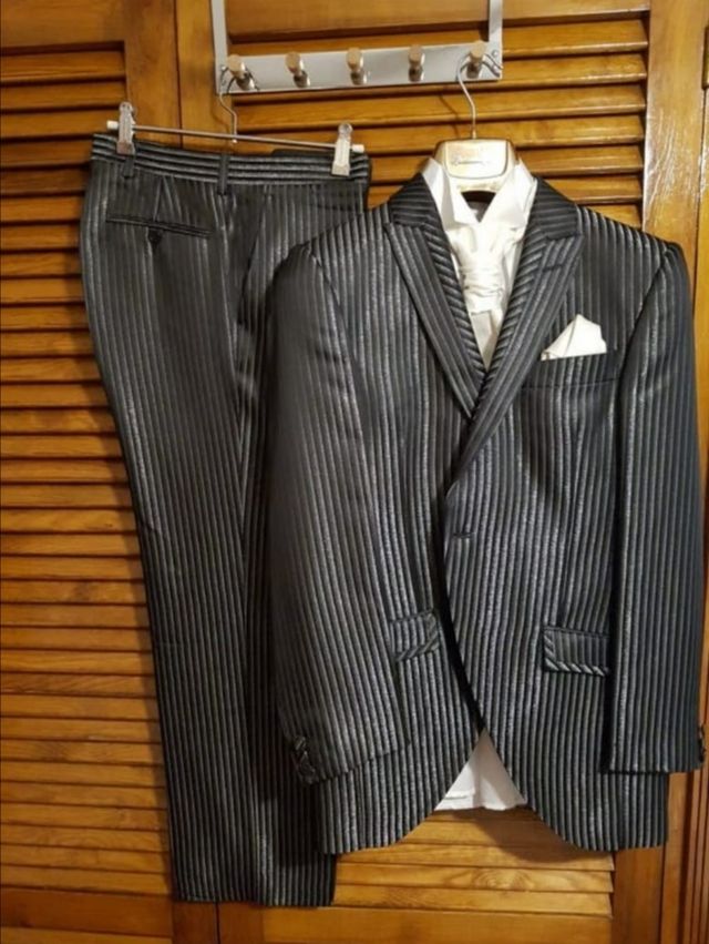 Traje de novio+chaleco+camisa+corbaton