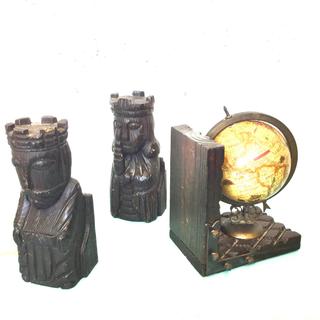 Madera tallada vintage
