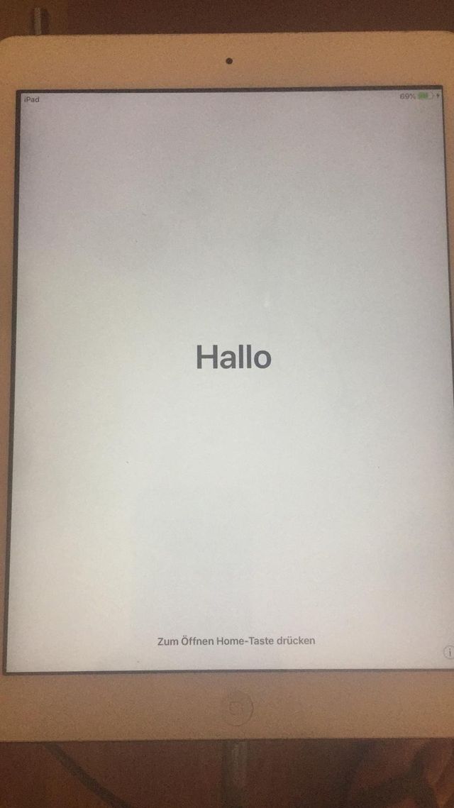 iPad Air 32 gb wifi A1474, año 2014