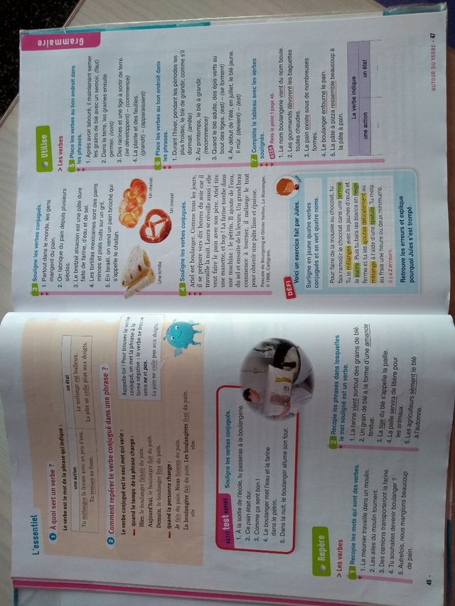 Libro Grammaire & Cie Francés CE2