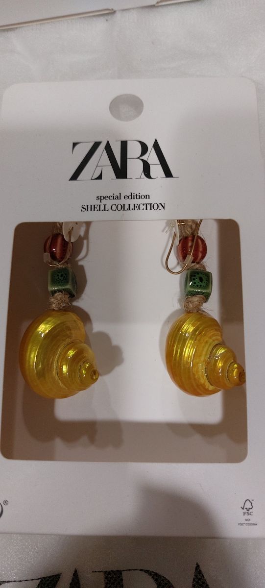 Collar caracolas esmaltadas