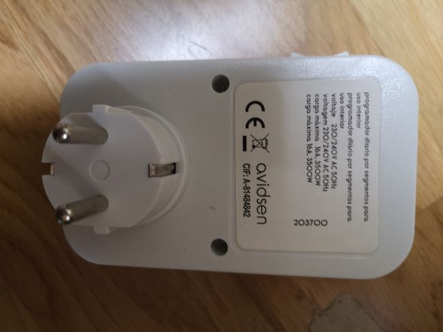 Programador diario por segmentos