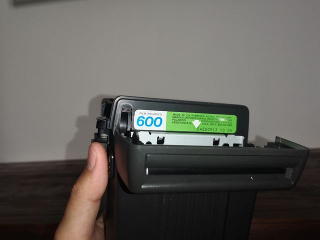 cámara Polaroid 636 closeup