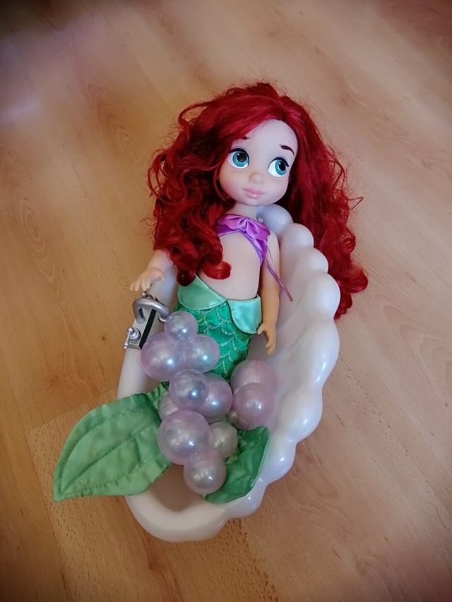 Ariel set deluxe bañera la sirenita