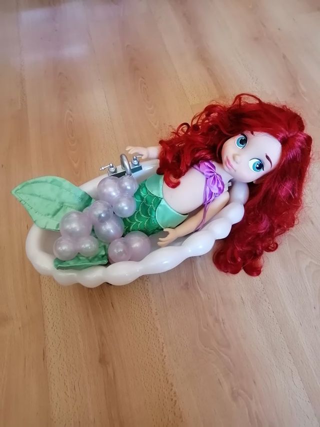 Ariel set deluxe bañera la sirenita