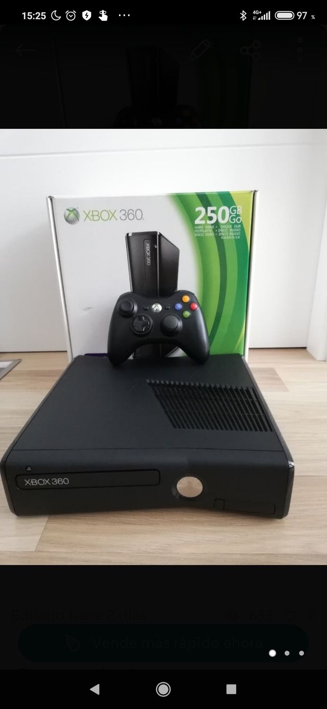 Xbox 360 como nueva