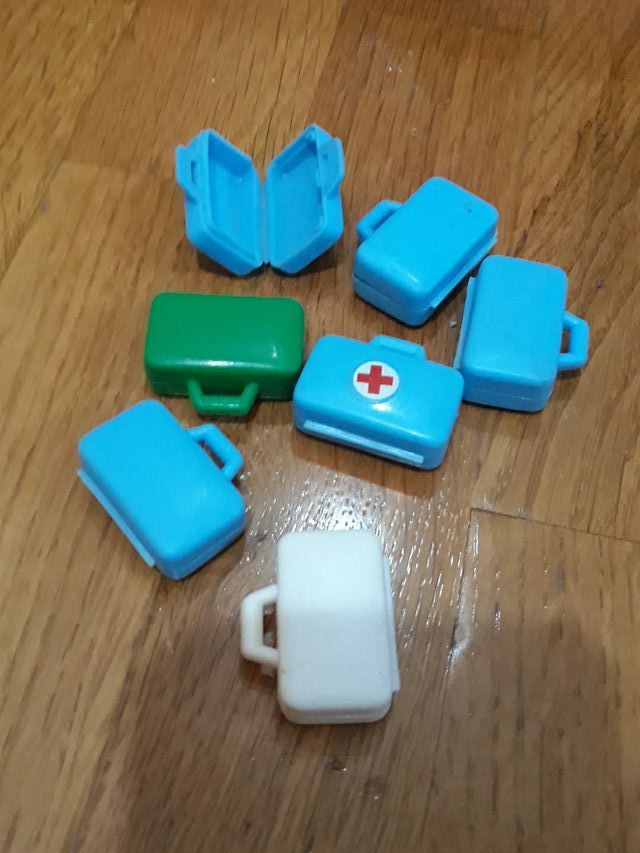 lote maletas playmobil