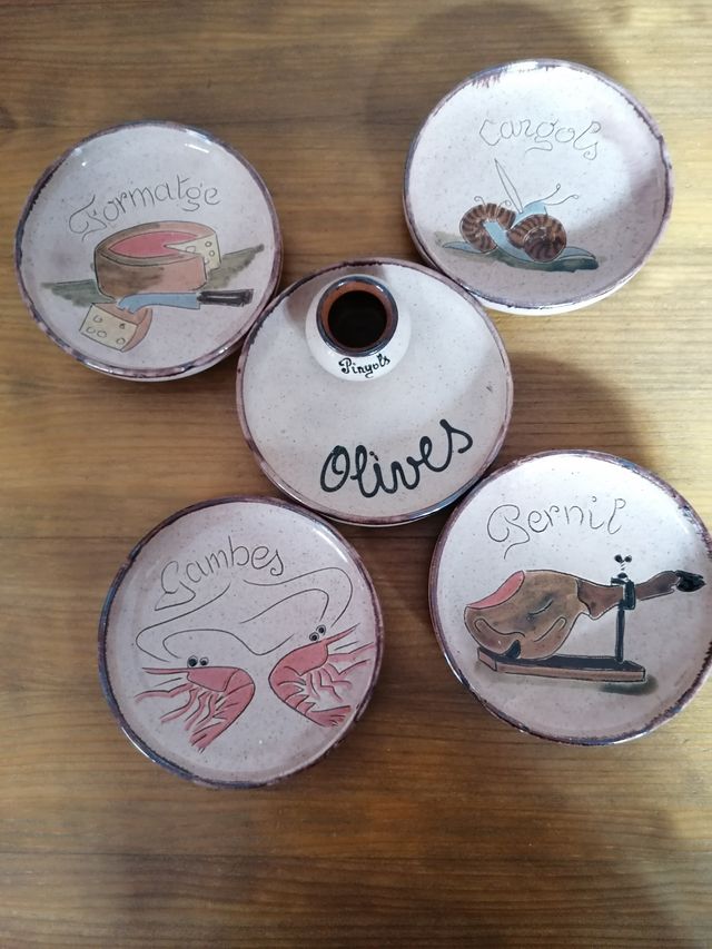 platos para aperitivos