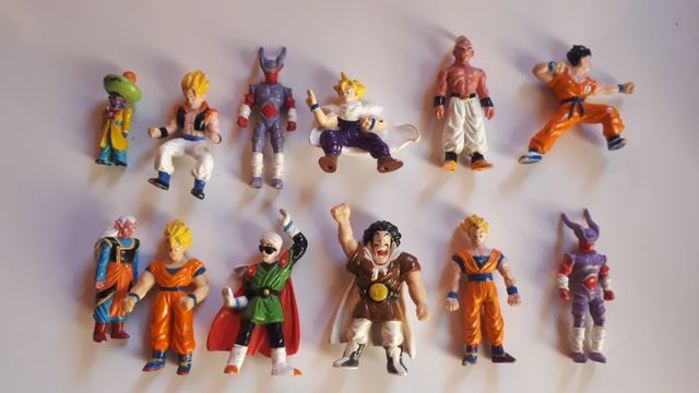 FIGURAS DE PVC GOMA BOLA DRAGON 1989 B.S/B.S.A