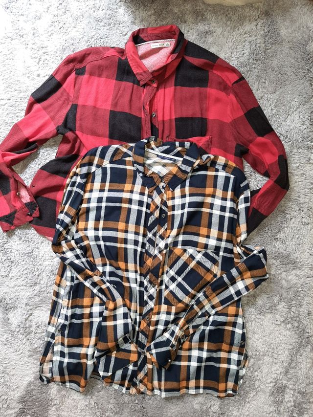 lote ropa BERSHKA hollister t/ M PERFECTO ESTADO