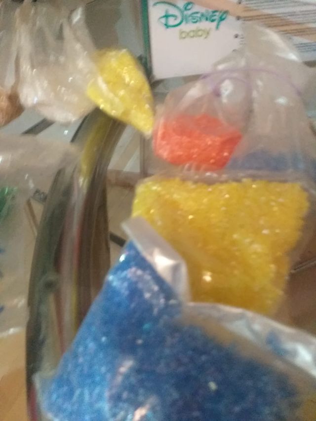 Canutillo granito piedrecitas para fiesta