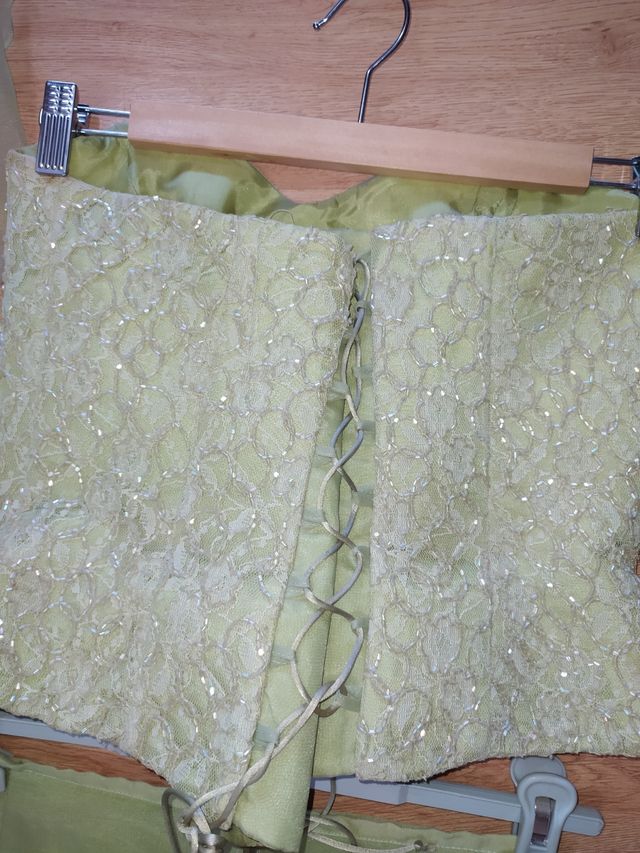 CONJUNTO FIESTA FALDA CORPIÑO