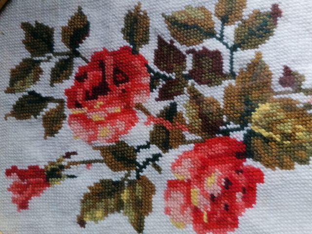 2 cuadros con motivos florales