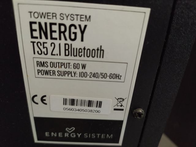 Altavoz Torre bluetooth torre Energy sistem