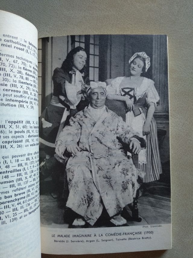 LE MALADE IMAGINAIRE (Molière)