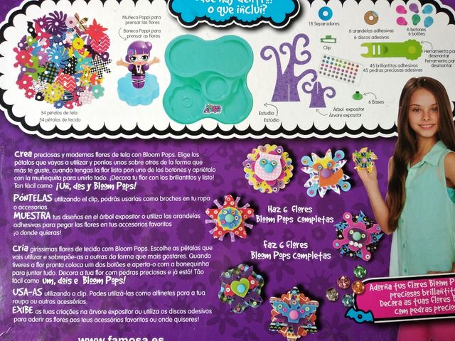 juego creativo Bloom pops