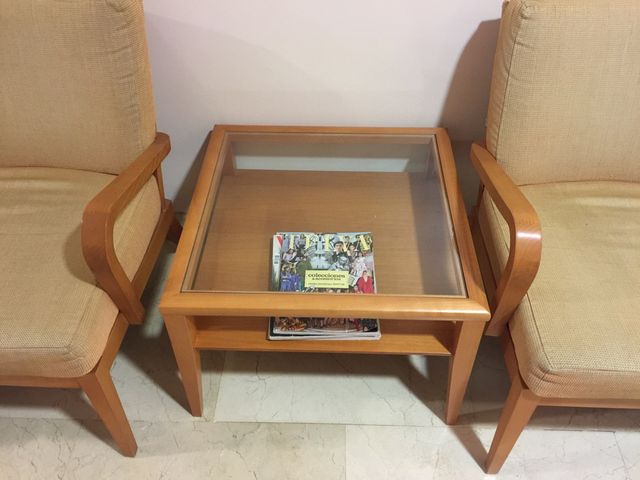 Mesita auxiliar 60x 60 Alt:40cm