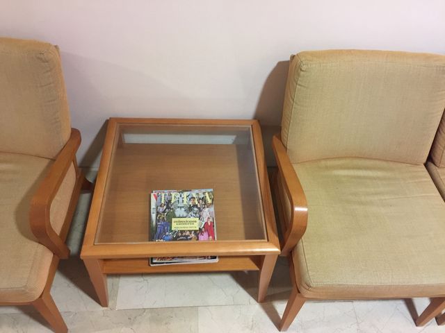 Mesita auxiliar 60x 60 Alt:40cm