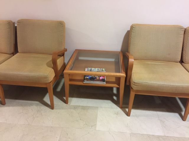 Mesita auxiliar 60x 60 Alt:40cm