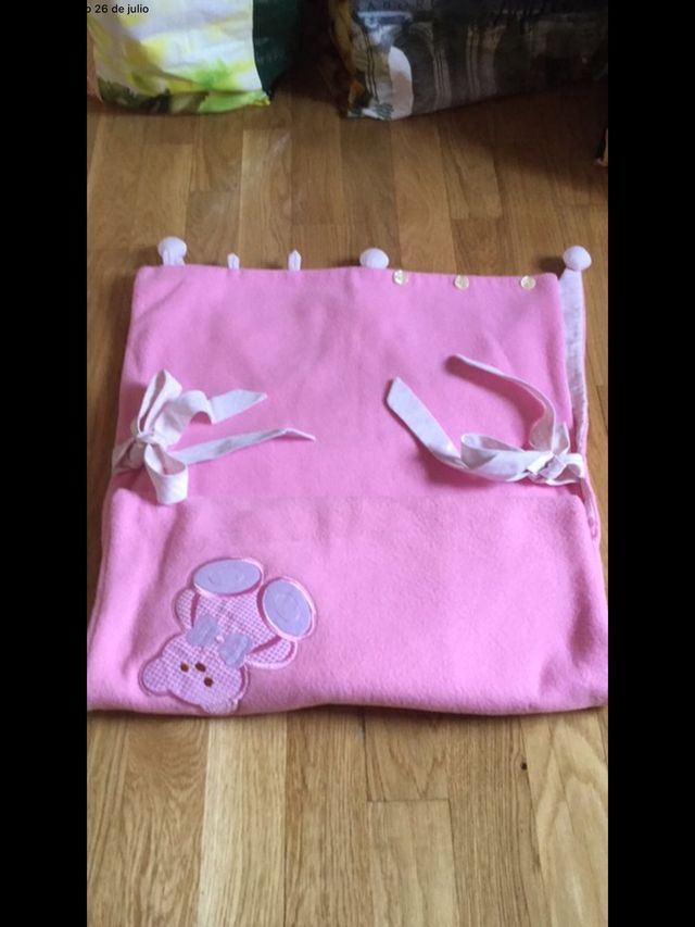 Saco bebé princesa hecho a mano 