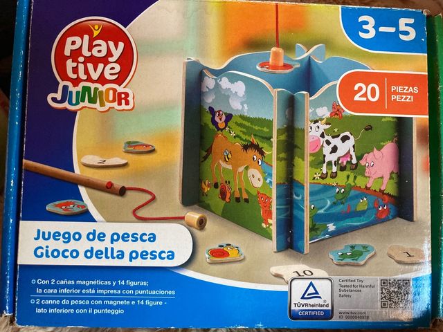 Juego de pesca imantado