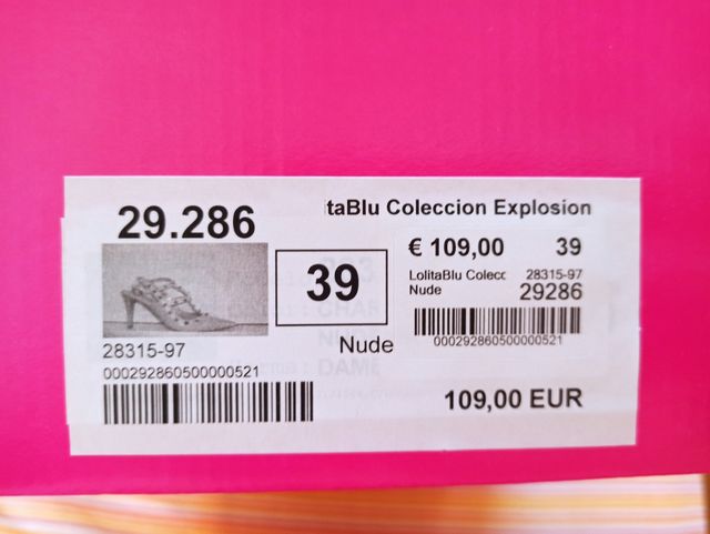 Zapatos Lolita Blu t39