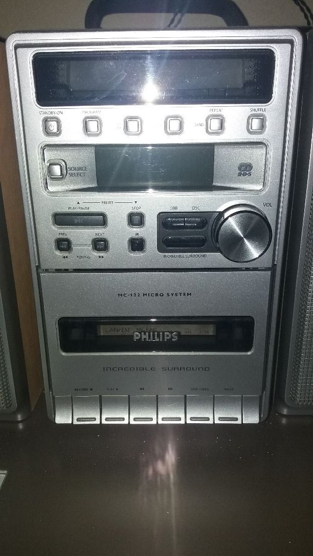 Cadena de música compacta Philips. 