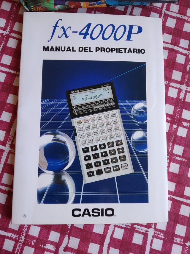 CALCULADORA CIENTÍFICA PROGRAMABLE CASIO FX 4000P
