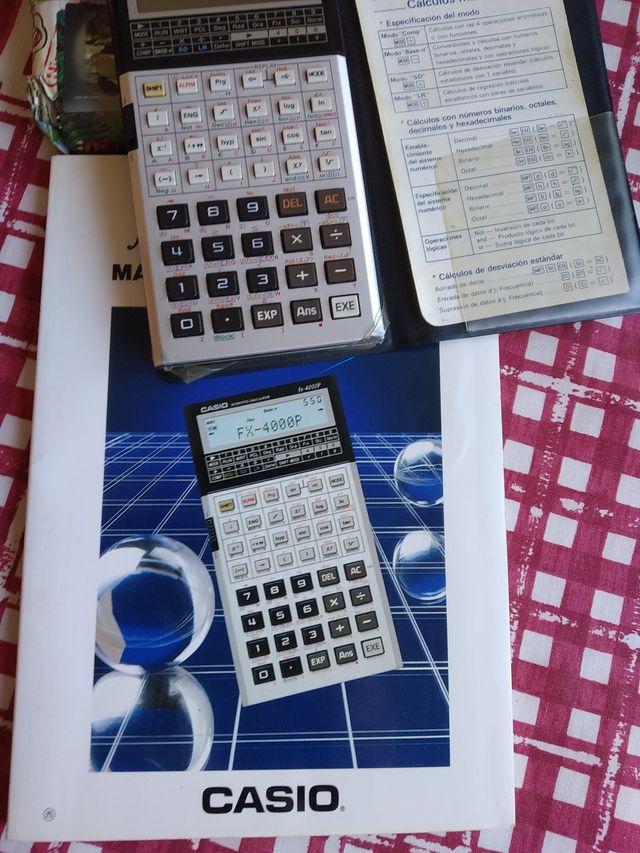 CALCULADORA CIENTÍFICA PROGRAMABLE CASIO FX 4000P