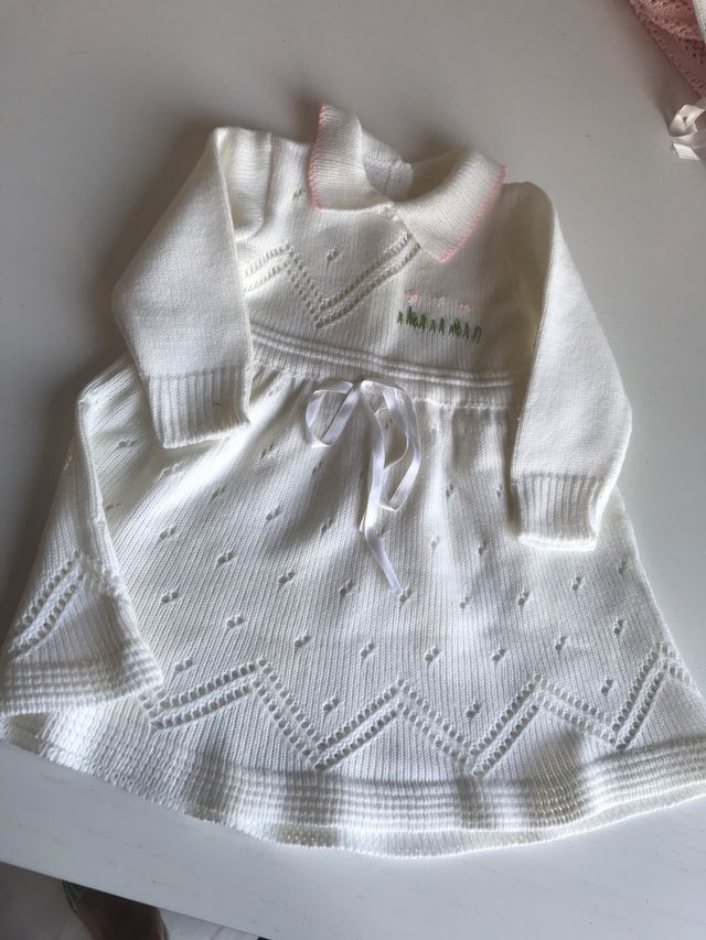 Vestido punto bebe