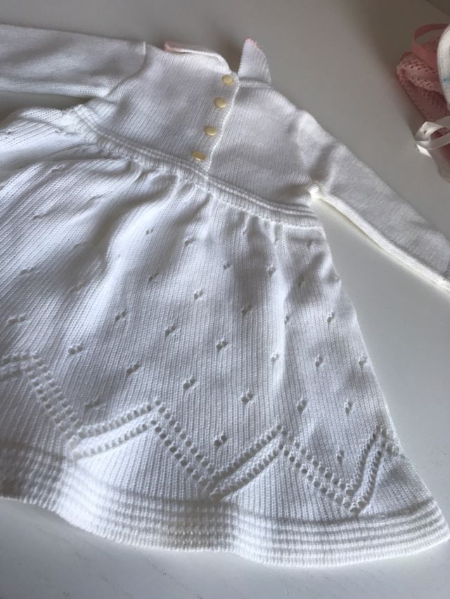 Vestido punto bebe