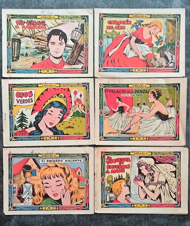 Cómics antiguos- Graciela - Sentimental -Lindaflor