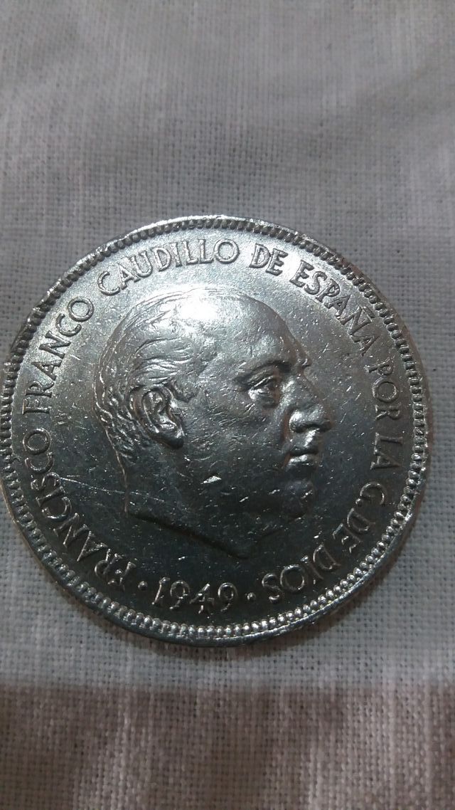 CINCO PESETAS 1949 *19-50