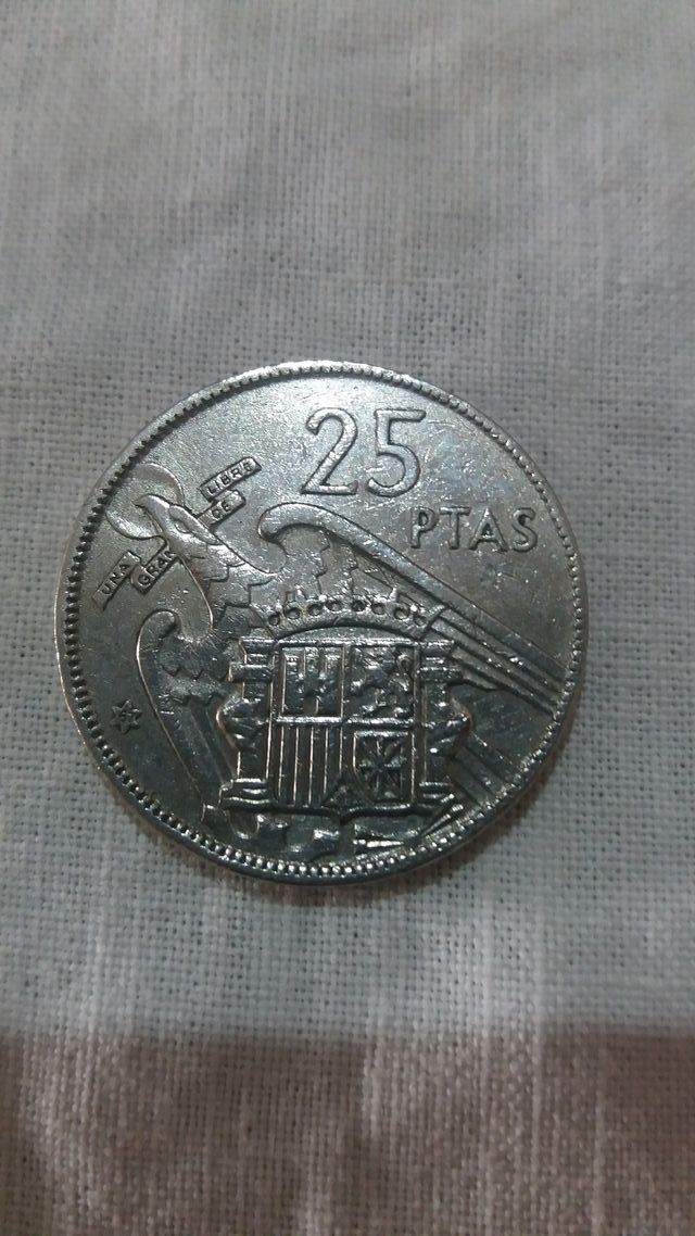 25 PESETAS 1957 *67