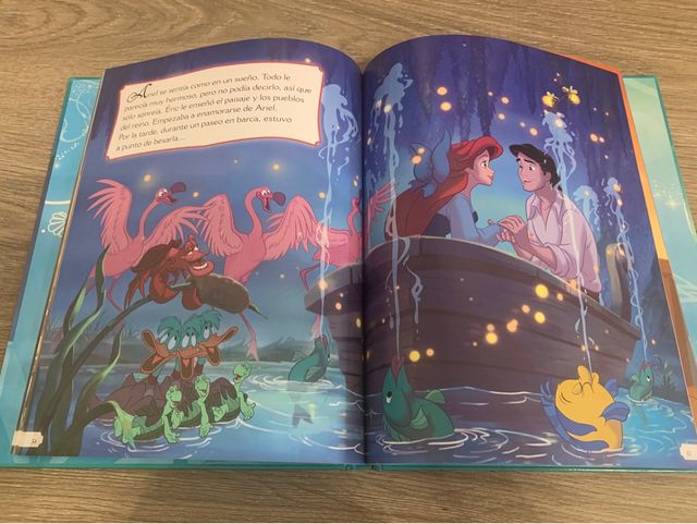 La sirenita de Disney con tapa dura 