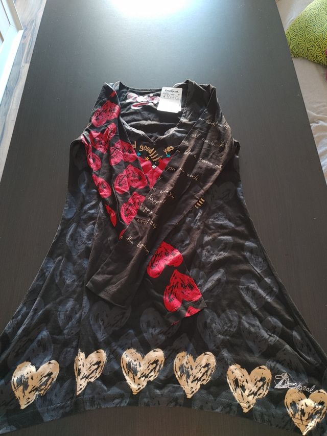 Camiseta larga/vestido Desigual