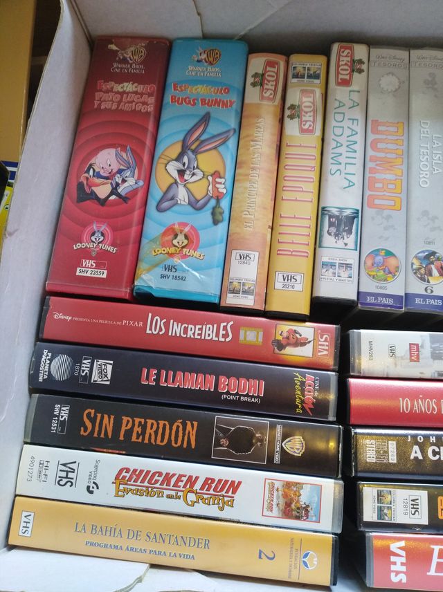 VHS PELÍCULAS