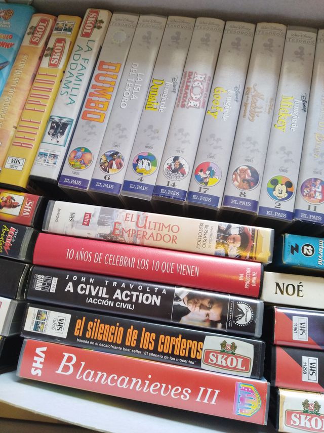 VHS PELÍCULAS