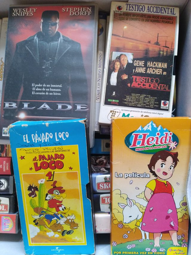VHS PELÍCULAS