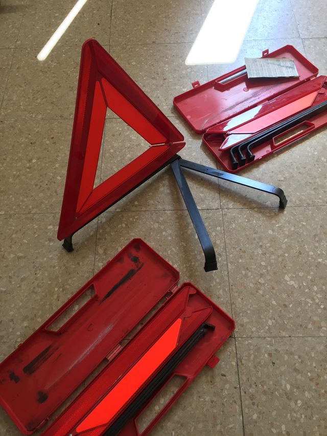 Triángulos de coche