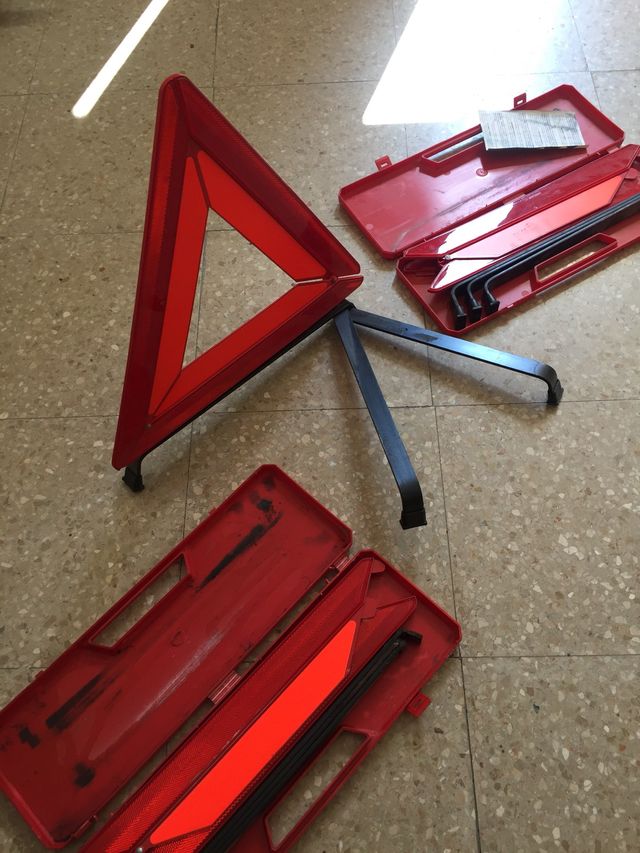 Triángulos de coche