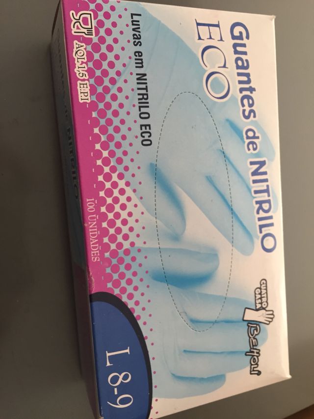 Guantes de latex y nitrilo