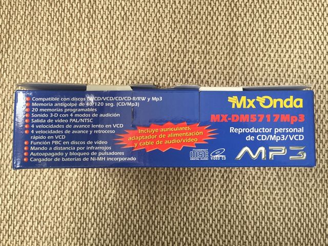 Mx Onda Reproductor Personal MP3