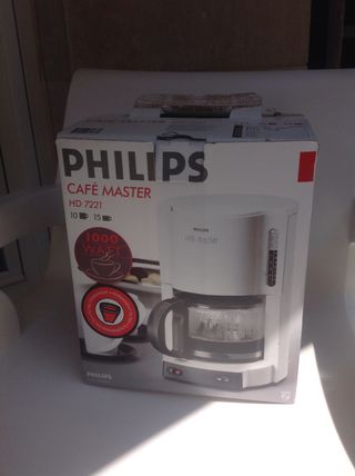 Cafetera PHILIPS Café Master NUEVA de segunda mano por 35 EUR en Getxo en  WALLAPOP