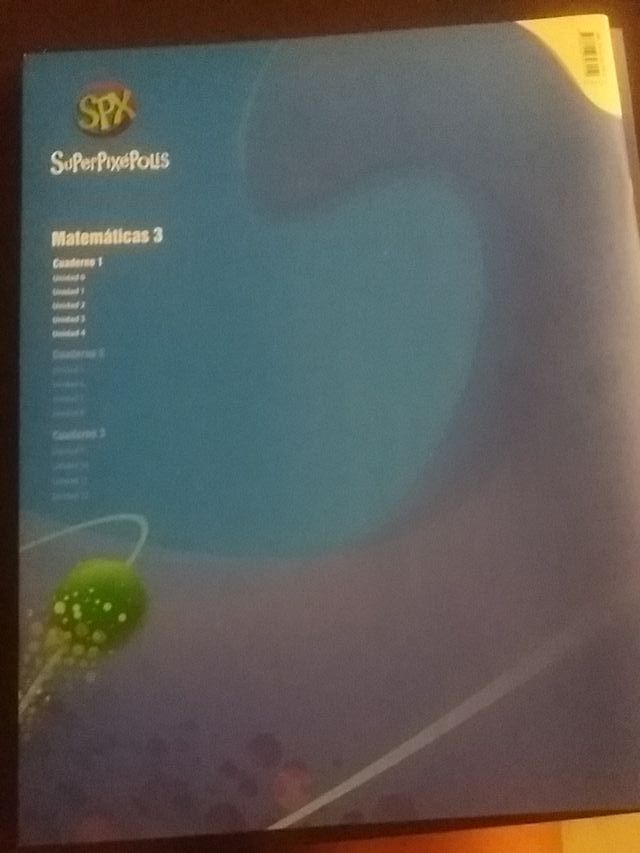 Cuadernos de Matemáticas. 3° EPO.SuperPixéPolis