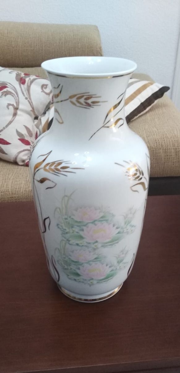 Jarrón florero cerámica. 