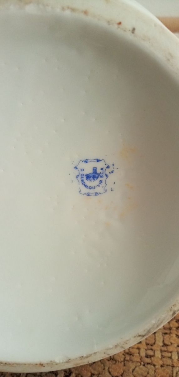 Jarrón florero cerámica. 