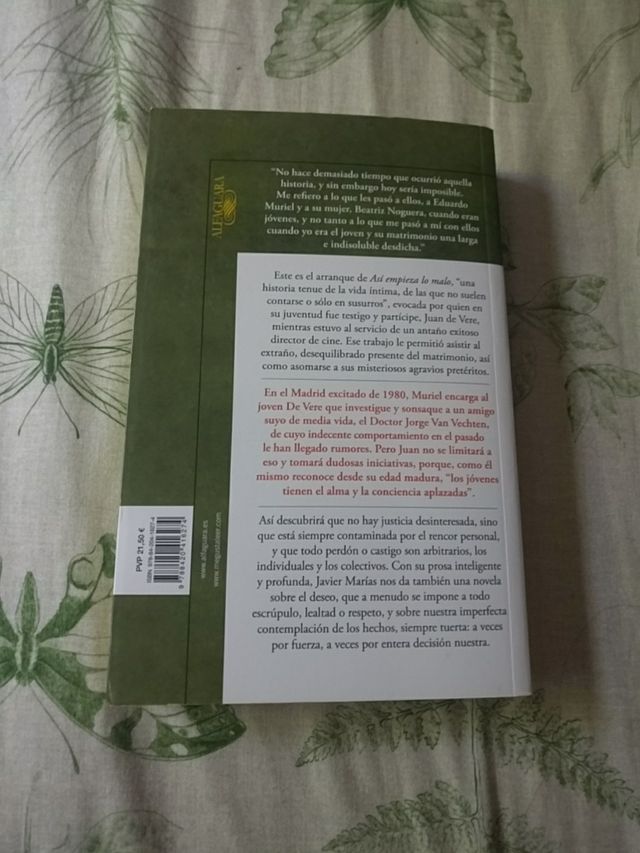 Así empieza lo malo Javier Marías