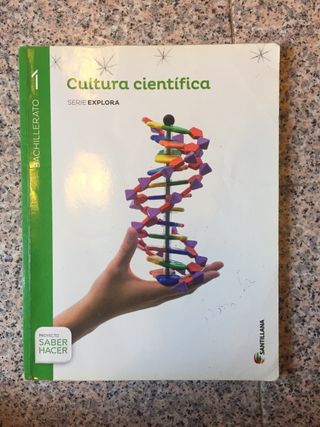 Libro cultura científica 1 bachillerato santillana de