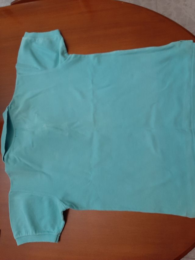 Polo azul turquesa 10 años